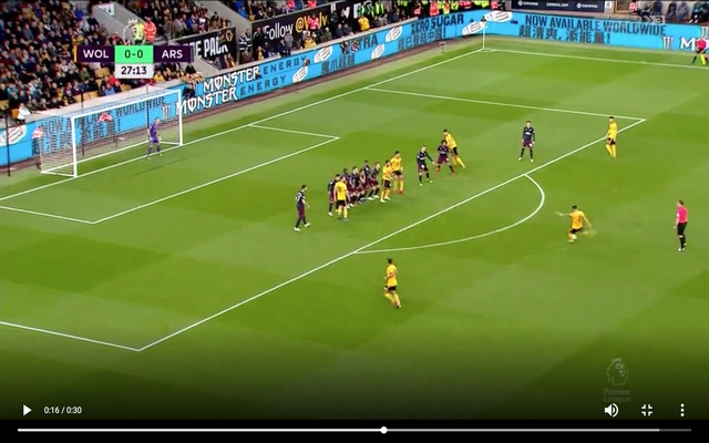Neves-scores-free-kick-for-Wolves-vs-Arsenal
