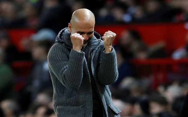 Pep-Guardiola-celebrates-City-win-vs-United-makes-history