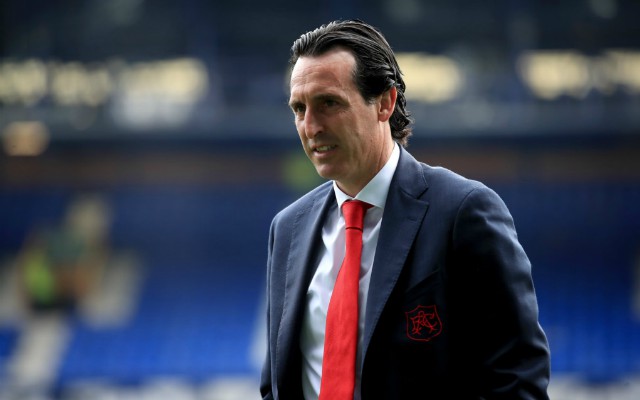 arsenal manager unai emery