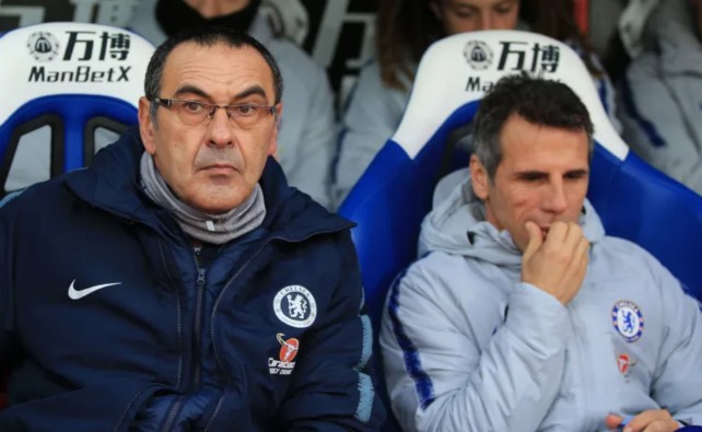 sarri zola chelsea