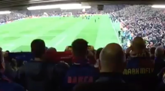 Barcelona-fans-YNWA-reaction