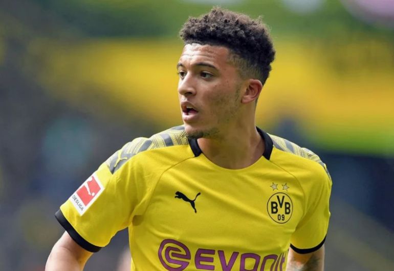 borussia dortmund star jadon sancho