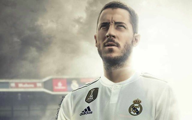hazard in real madrid jersey
