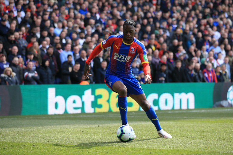 aaron wan-bissaka crystal palace fc