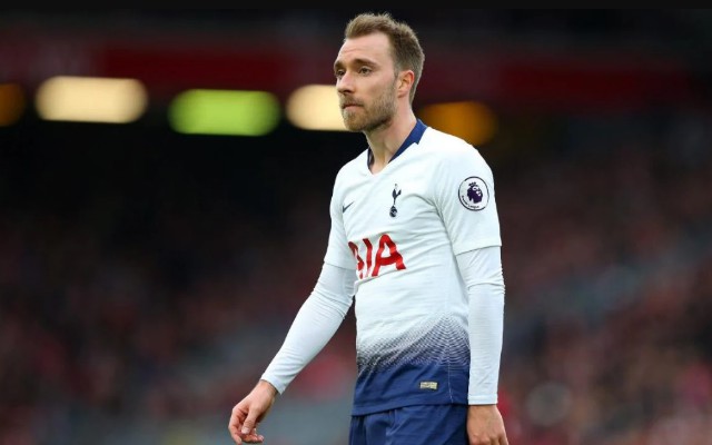 tottenham's christian eriksen