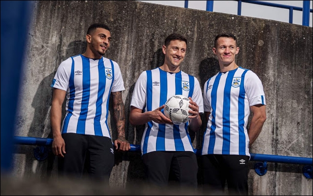 Huddersfield Town's real kit for the 2019/2020 season