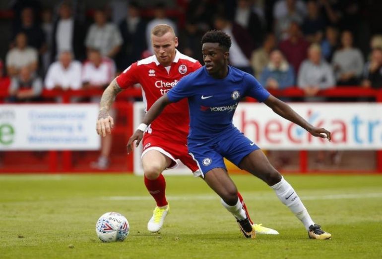 Ike-Ugbo-in-action-for-Chelsea