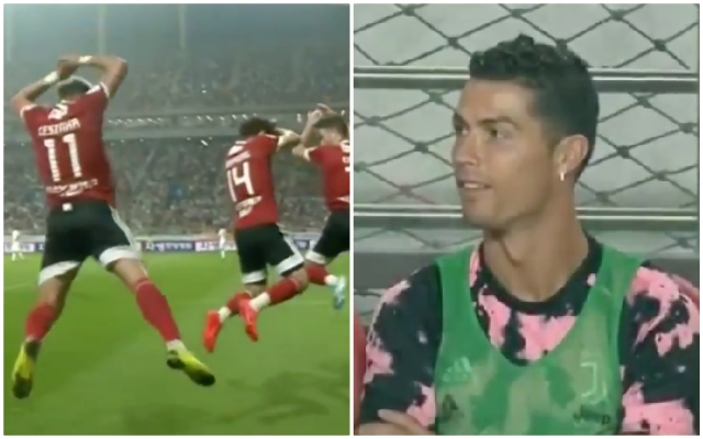 K-League All Stars Ronaldo celebration