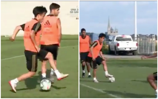 Kubo-impresses-in-Real-Madrid-training.