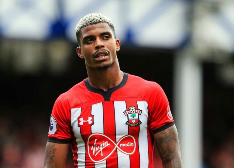 Mario Lemina in action for Southampton