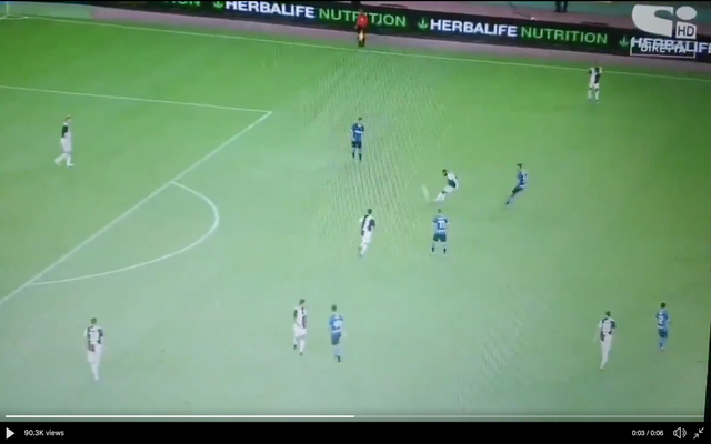 Video: Matuidi's shocking pass for Juventus vs Inter Milan