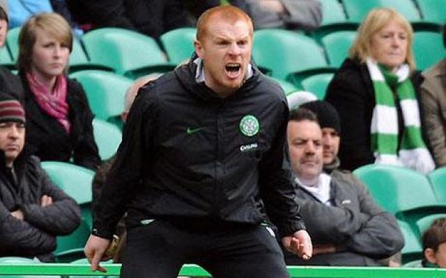 Angry Neil Lennon