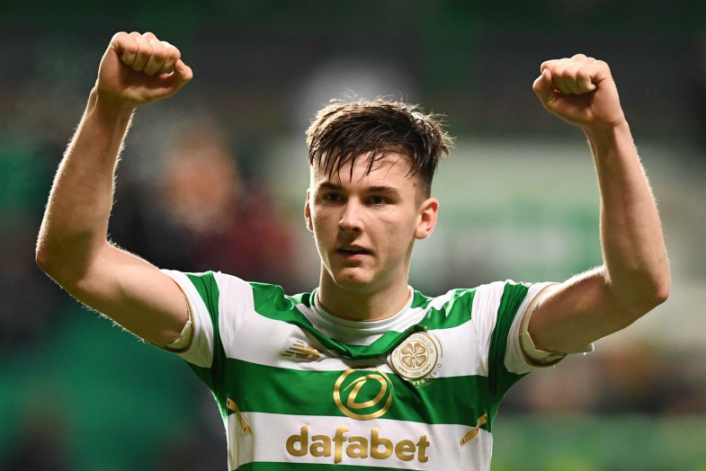 celtic left-back kieran tierney