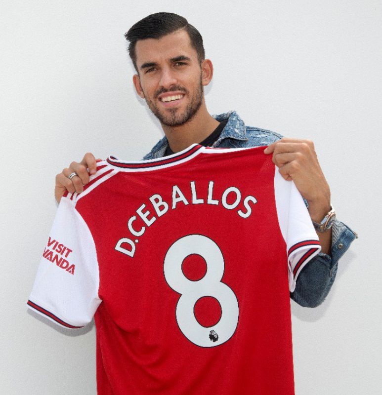 Dani Ceballos shirt number as Arsenal 