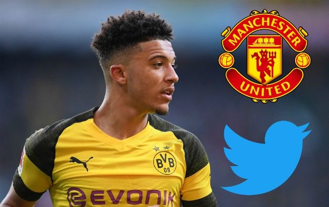 Jadon Sancho Man United transfer: Fans excited about tweet