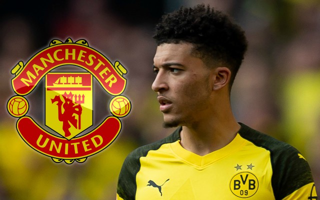 Jadon Sancho Man United Transfer Plans