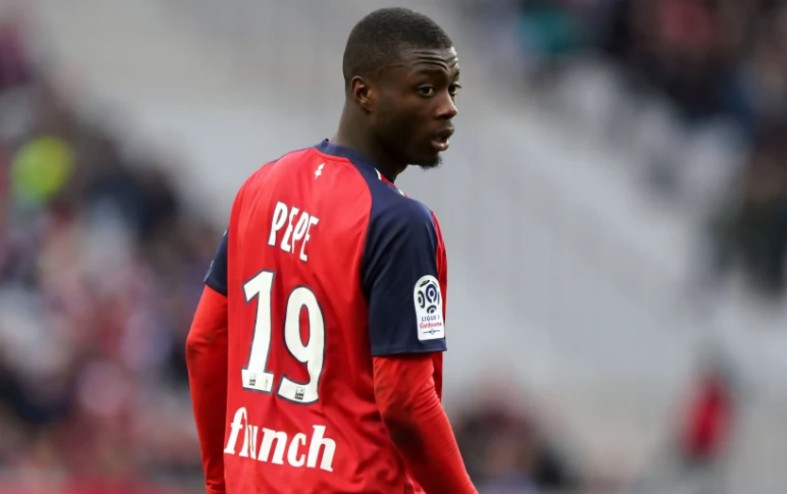 Nicolas Pepe squad number at Arsenal