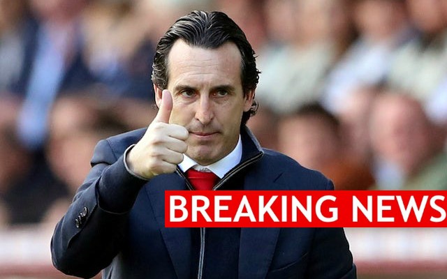 Unai Emery Arsenal sack latest news