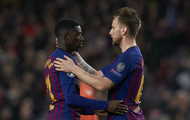 Dembele Barcelona stay