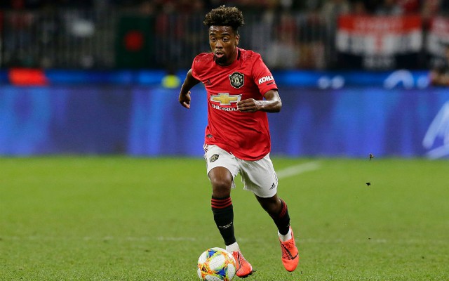 Man United ace Angel Gomes