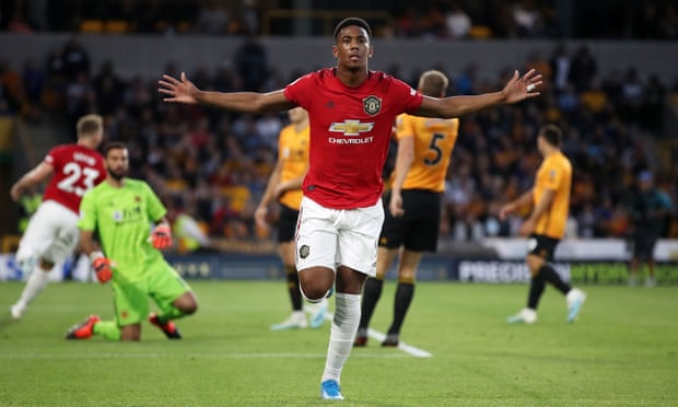 Martial Man Utd Wolves