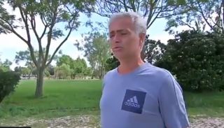 Video: Jose Mourinho looks close to tears as he admits he misses football