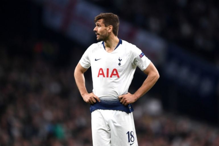 fernando llorente in action for spurs