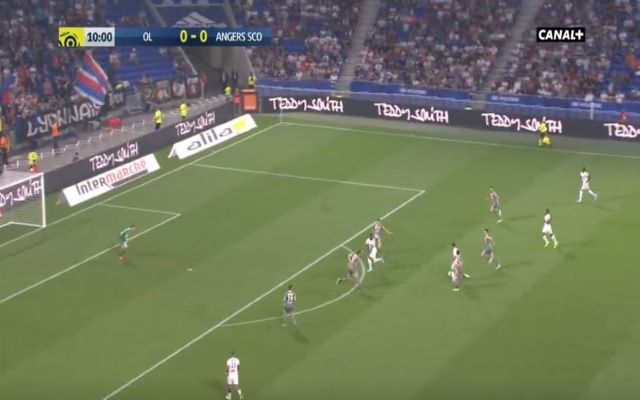Aouar goal for Lyon