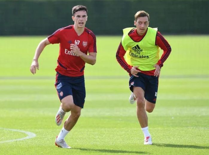 ozil-in-training