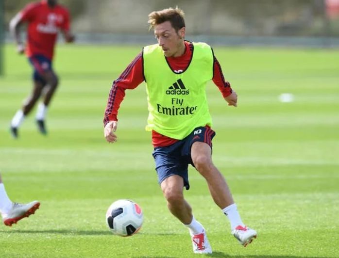 ozil-training