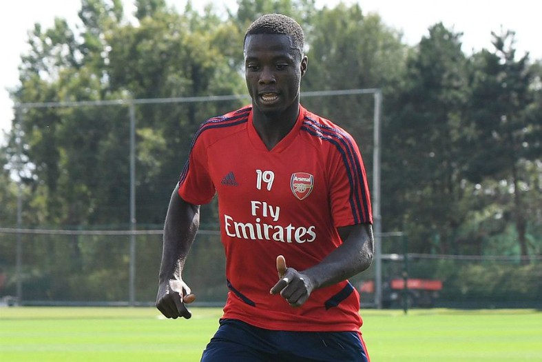 pepe-arsenal-training