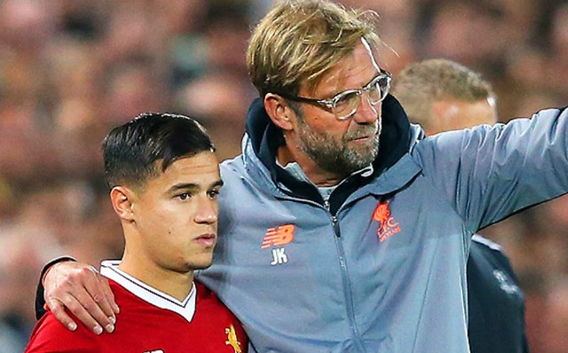 philippe-coutinho-and-klopp