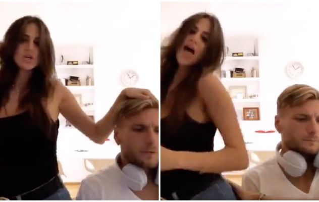 Video Ciro Immobile s stunning WAG Jessica Melena dance