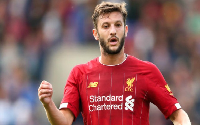 Lallana Liverpool contract