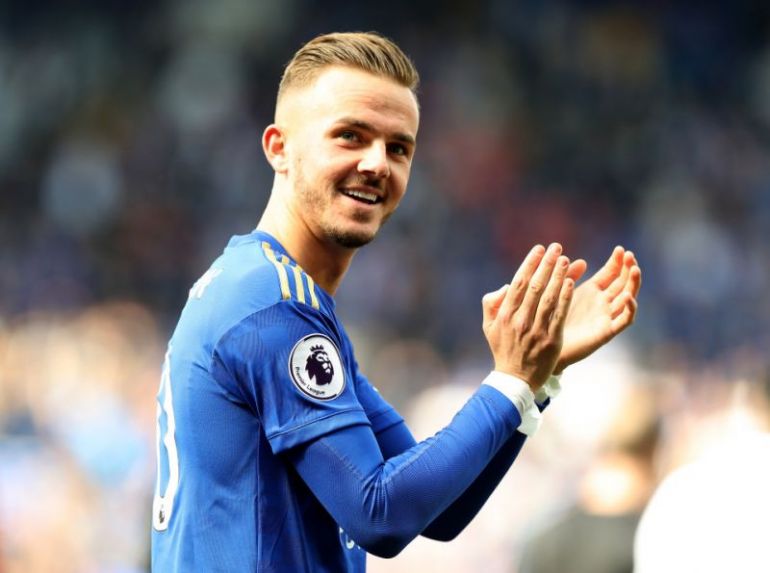 Leicester star James Maddison's 'shocking' bag ripped to shreds by fans -  Daily Star