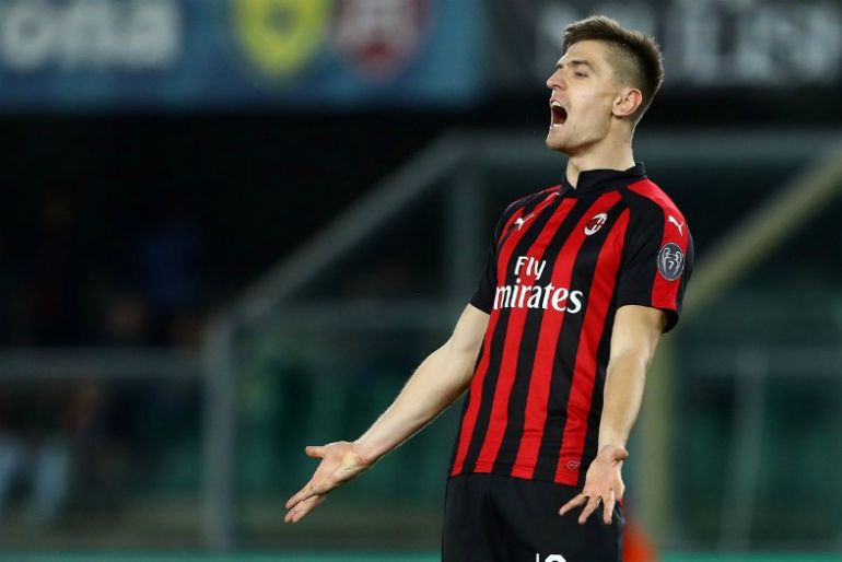 Piatek AC Milan