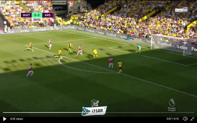 Video-Aubameyang-goal-vs-Watford