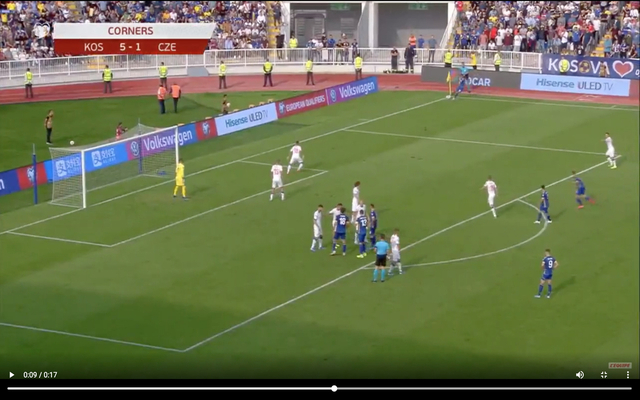 Video-Kosovo-score-from-corner-like-Alexander-Arnold's