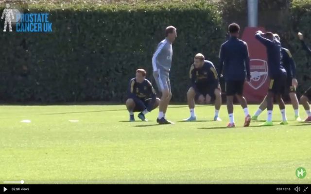 Video Some Arsenal Fans Blast Ozil S Lazy Display In Training