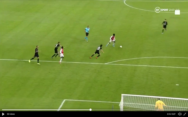 Video-Saka-goal-for-Arsenal-vs-Eintracht