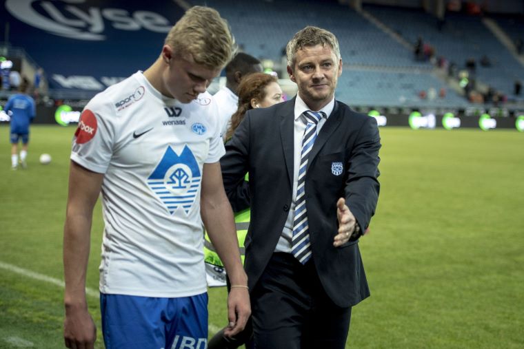 Haaland and Solskjaer worked together at Molde