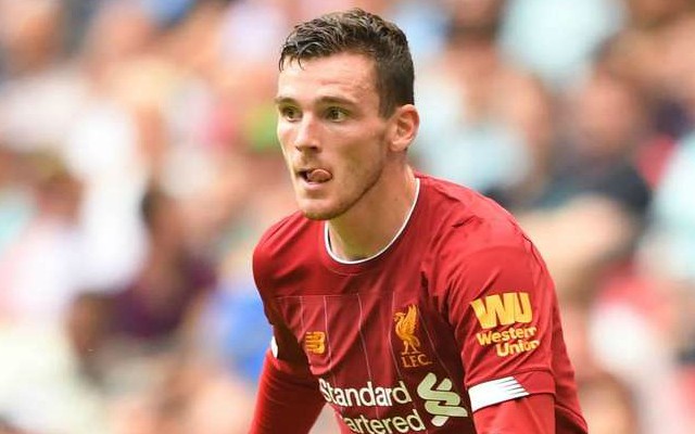 liverpool left-back andrew robertson