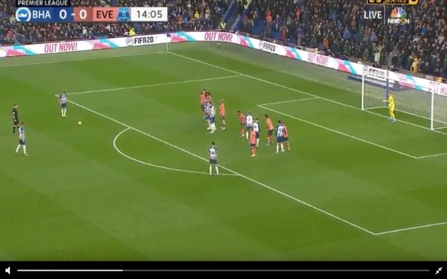 Video-Gross-free-kick-for-Everton-vs-Brighton