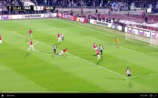 Video-Partizan-star-drops-Maguire-with-skill