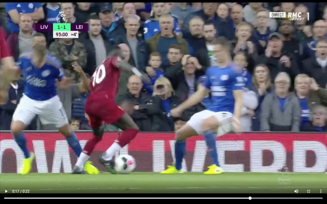 Video-Some-fans-think-Mane-dived-vs-Leicester