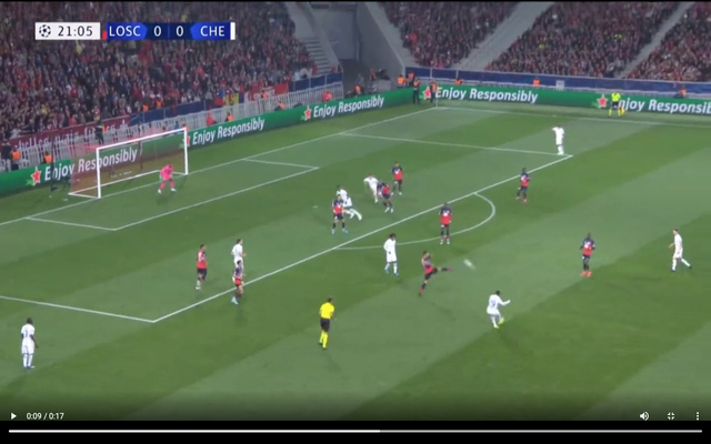 Video-Tomori-assist-to-Abraham-vs-Lille