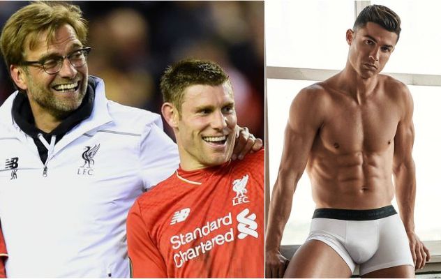 Liverpool's Milner on Klopp Ronaldo underwear