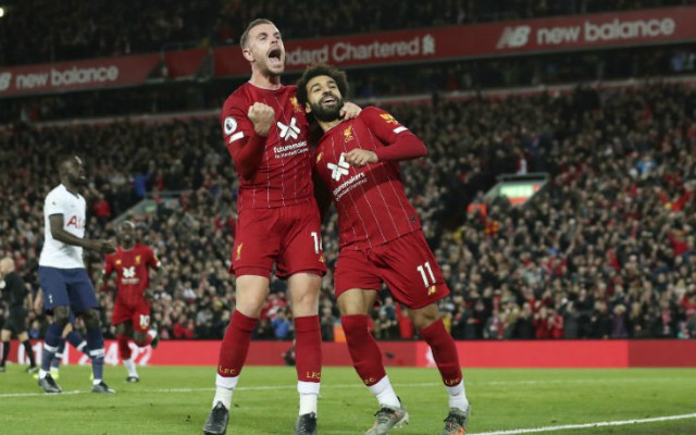 liverpool spurs henderson salah