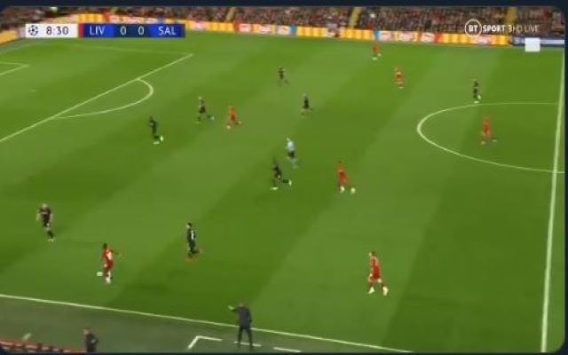 Video: Sadio Mane goal Liverpool vs RB Salzburg 1-0