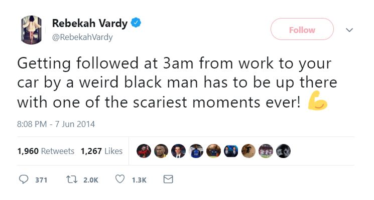 rebekah-vardy-racist-tweet